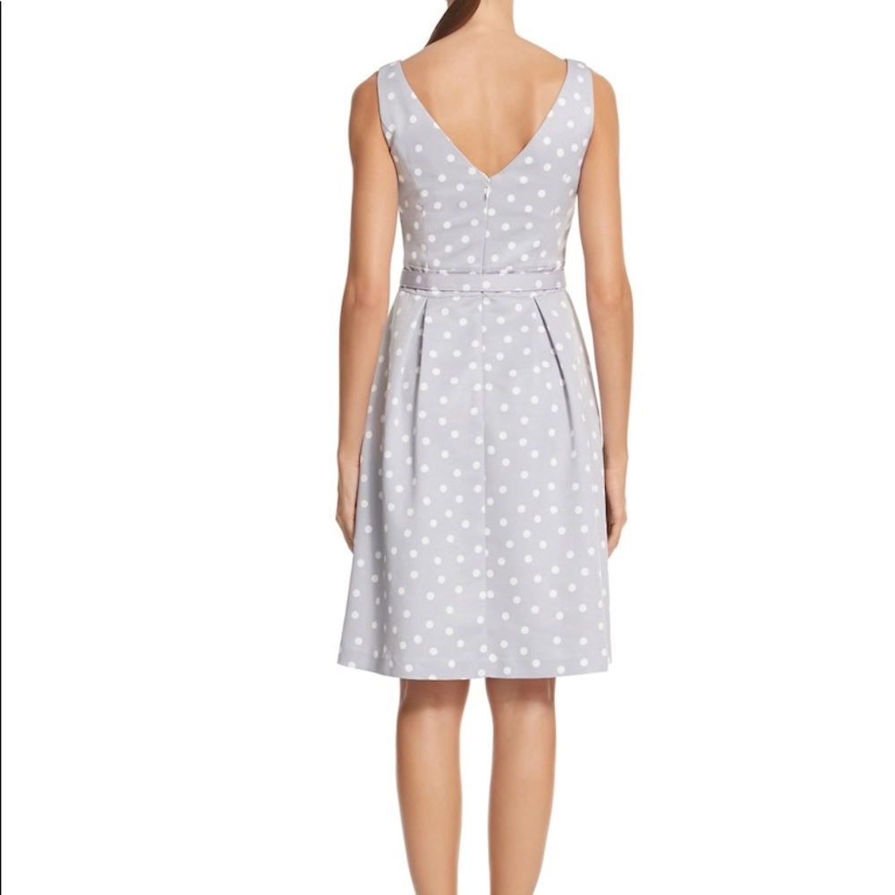 WHBM Sleeveless Polka Dot Print Sundress Brunch Easter Garden Party Dress - Picture 3 of 7